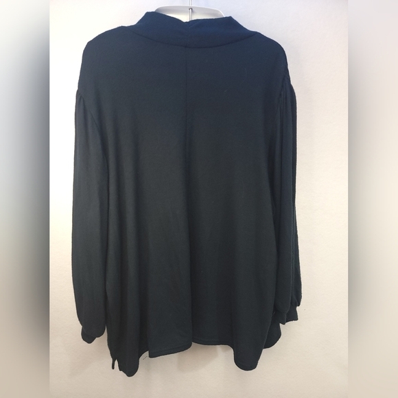Caslon Mock Turtleneck Balloon Drop Sleeve Sweater Women's Size 1x - Picture 8 of 9